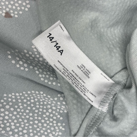 New Carter's Easter Bunny Pajama Set girls size 14 - Picture 5 of 6